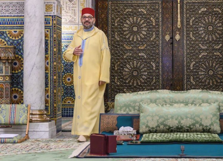 sm le roi, roi, mohammed vi, laylat al qadr, mosquée hassan II